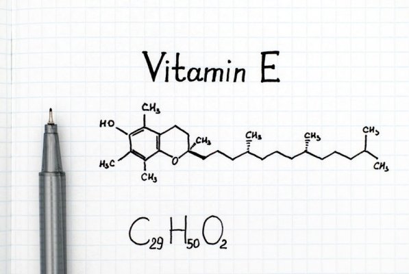 Chemisches Molek&uuml;l von Vitamin E